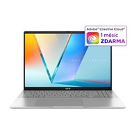ASUS NTB Vivobook S 16 (M3607KA-OLED009W), AI 7 350, 16" 1920x1200, 32GB, 1TB SSD, Radeon, W11 Home, Cool Silver
