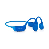 EVOLVEO bezdrátová sluchátka BoneMax MP3 32GB, na lícní kosti, IPX8, modrá