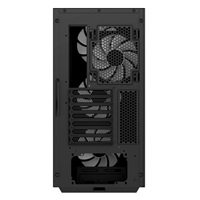 EVOLVEO Scorpio, skříň eATX/ATX, 4x ARGB ventilátor 120mm, boční panel temperované sklo + mřížkovaný přední panel