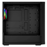 EVOLVEO Scorpio, skříň eATX/ATX, 4x ARGB ventilátor 120mm, boční panel temperované sklo + mřížkovaný přední panel