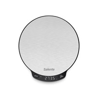 Salente Rimare, kuchyňská váha, 5 kg, nerezová mísa, černá/nerez