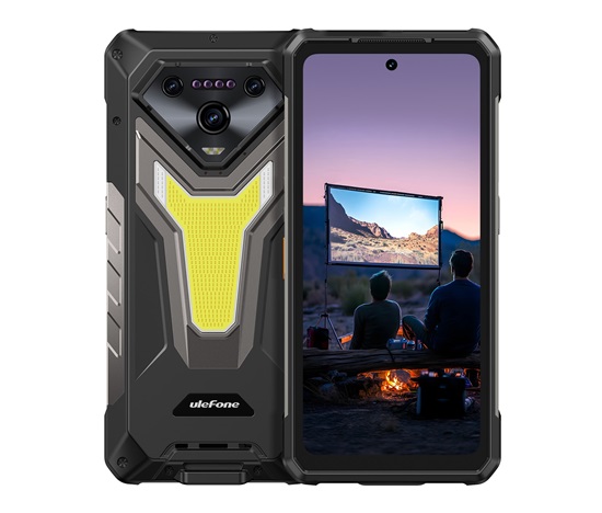 BAZAR - Smartphone Ulefone Armor 34 Pro 5G 16GB 512GB, Black, [No Charger], EU - Po opravě (Komplet)