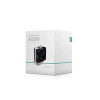BAZAR - DEEPCOOL CPU Chladič AG200, 92mm, LGA1851, AM5, černá - Poškozený obal (Komplet)