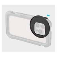 SmallRig 5010 Attachable Filter Adapter for iPhone 16 Series Cage 67mm
