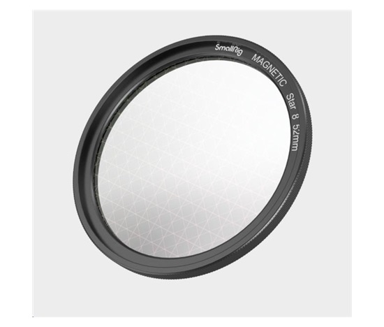 SmallRig 4218 MagEase Magnetic Star-Cross Filter Kit (8 Points) 52mm
