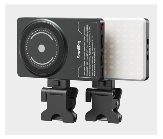 SmallRig 5505 M3 Attachable Mobile Phone LED Video Light Ink Blue