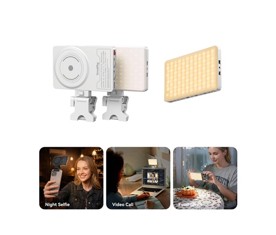 SmallRig 5640 M3 Attachable Mobile Phone LED Video Light White