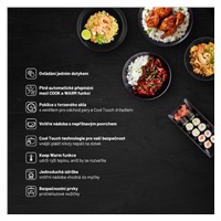 BAZAR - Lauben Rice Cooker Square 1000WB - Poškozený obal (Komplet)