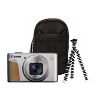 Canon PowerShot SX740 HS Lite Travel II., 20.3Mpix, 40x zoom, WiFi, 4K video - stříbrný