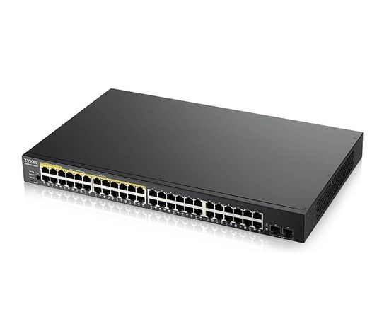 Zyxel GS1900-48HP v2 50-port Gigabit Web Smart PoE switch - poškozený obal