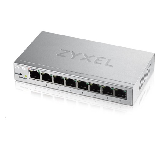 Zyxel GS1200-8 8-port Desktop Gigabit Web Smart switch