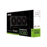 ASUS VGA NVIDIA GeForce RTX 5080 ProArt 16GB OC, RTX 5080, 16B DDR7, 2xDP, 1xHDMI, 1xUSB-C