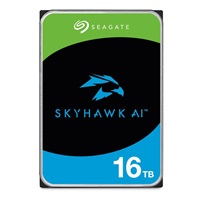 SEAGATE HDD 16TB SKYHAWK AI, 3.5", SATA 6Gb/s, 7200 RPM, Cache 512MB