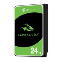 SEAGATE HDD BarraCuda 3.5" Hard Drive 24TB, 6Gb/S SATA, 512e, 7200 RPM,cache 512 Mb