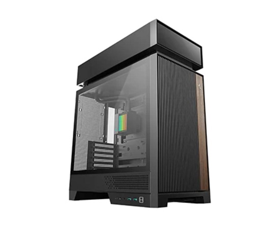 DEEPCOOL Case CL6600, ATX, Průhledná bočnice, vodní chlazení, černá