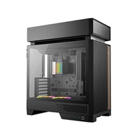 DEEPCOOL Case CL6600, ATX, Průhledná bočnice, vodní chlazení, černá