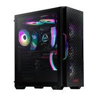 BAZAR - ADATA XPG case STARKER AIR Mid-Tower, bez zdroje, 1x 120mm + 1x 120mm ARGB, Černá, rozbaleno