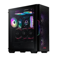 BAZAR - ADATA XPG case STARKER AIR Mid-Tower, bez zdroje, 1x 120mm + 1x 120mm ARGB, Černá, rozbaleno