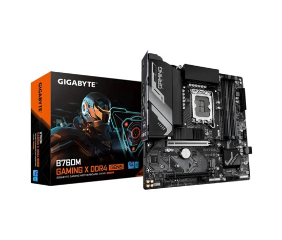 GIGABYTE MB Sc LGA1700 B760M G X DDR4 GEN5, Intel B760, 1x HDMI, 1xDP, 4xDDR4, mATX