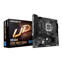 GIGABYTE MB Sc LGA1700 H610M D3H WIFI DDR4,Intel H610, 2xDDR4, 1xHDMI, Wifi,mATX – náhled 1