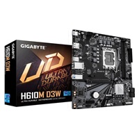 GIGABYTE MB Sc LGA1700 H610M D3W, Intel H610, 2xDDR5, 1xDP, 1xHDMI, mATX
