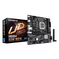 GIGABYTE MB Sc LGA1700 H610M D3W WIFI6, Intel H610, 2xDDR5, 1xHDMI, 1xDP, Wifi, mATX – náhled 1