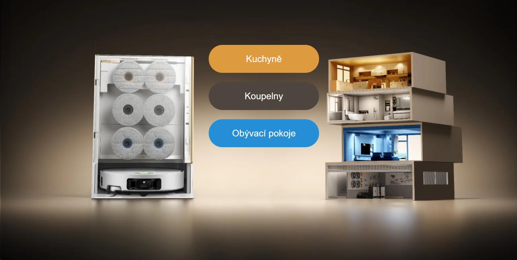 Obr. Čištění bez námahy díky dokovací stanici Multi-Mop 1795065a