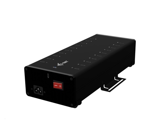 BAZAR - i-tec USB-C/USB-A Metal Charging + data HUB, 15W per port, 20x USB-C - Po opravě (Komplet)