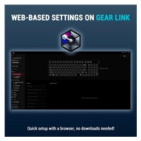 ASUS klávesnice ROG Azoth 96 HE, Mechanická, Bezdrátová, BT, RF 2.4GHz, CZ/SK, černá