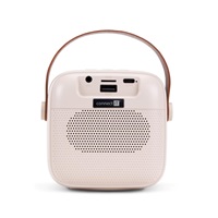 CONNECT IT Karaoke party reproduktor 2Mic, bezdrátový + 2x mikrofon, béžová