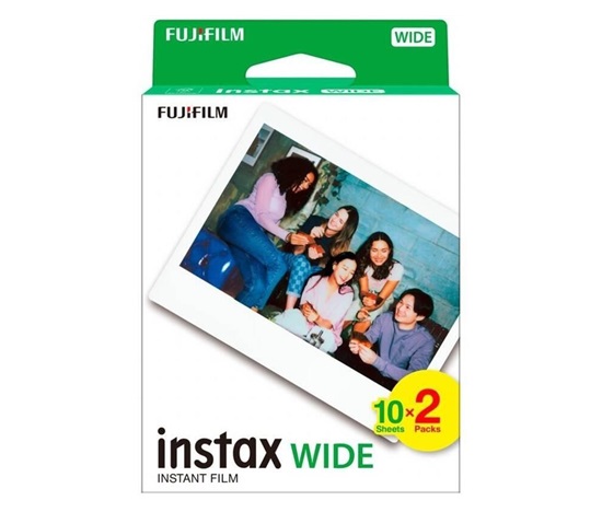 BAZAR - Fujifilm Film Instax Wide (10X2/Pk) - ( poškodená krabicka - komplet )