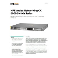 HPE Aruba Networking CX 6000 48G Class4 PoE