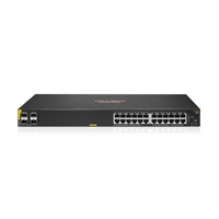 HPE Aruba Networking CX 6000 24G Class4 PoE