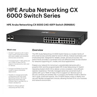HPE Aruba Networking CX 6000 24G 4SFP Switch
