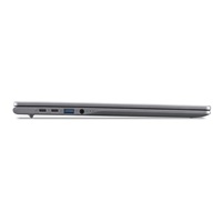 ACER Chromebook Plus 516 (CB516-1HT-57NV),Core 5 120U,16"WUXGA,16GB,256GB SSD,Intel,Chrome OS,Gray – náhled 7
