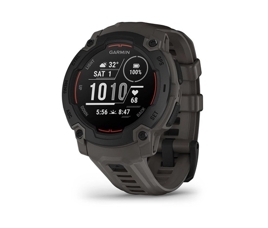 Garmin Instinct E – 45 mm, Black s charcoal páskem, EU