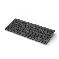 C-TECH Klávesnice KB-120S Dual mode, bezdrátová, BT5.0 + 2,4GHz, USB nano receiver, CZ/SK