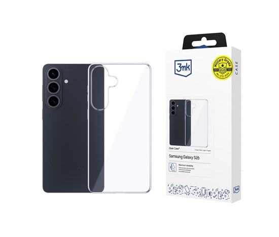 3mk ochranný kryt Clear Case pro Samsung Galaxy S26