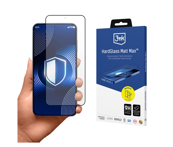 3mk tvrzené sklo HardGlass Matt Max pro Samsung Galaxy S26