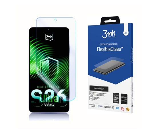 3mk hybridní sklo FlexibleGlass pro Samsung Galaxy S26 Ultra