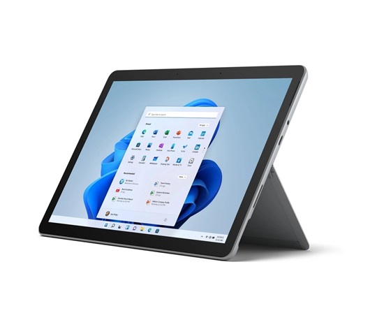 BAZAR - Microsoft Surface Go4 128GB (Intel N200/8GB ) Platinum W11PRO - Poškozený obal (Komplet)