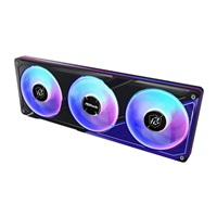 ASROCK Vodní chladič Phantom Gaming 360 LCD, 3x120mm, ARGB, LGA1851, AM5, černá