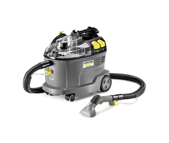 BAZAR - Karcher Puzzi 8/1 C čistič čalounění, 1200 W, vyjímatelná nádoba, 1 l/min, 1 bar, vyjímatelná nádoba - Po opravě