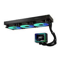 ASROCK Vodní chladič Challenger 360 Digital, 3x120mm, ARGB, LGA1851, AM5, černá