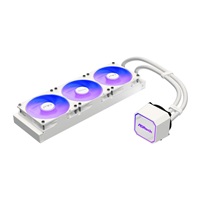 ASROCK Vodní chladič Pro White 360 ARGB, 3x120mm, LGA1851, AM5, bílá