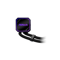 ASROCK Vodní chladič Pro 360 ARGB, 3x120mm, LGA1851, AM5, černá