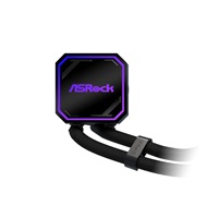 ASROCK Vodní chladič Pro 240 ARGB, 2x120mm, LGA1851, AM5, černá