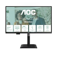 AOC MT IPS LCD WLED 27" Q27P4CV - IPS panel, 2560x1440, 120Hz, HDMI, DP, RJ45, USB-C, USB Hub, Pivot, repro
