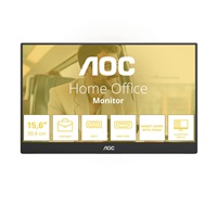 AOC MT IPS LCD WLED 15,6" 16T20E2 - IPS panel, 1920x1080, 2x USB-C, Mini HDMI, Repro, Přenosný