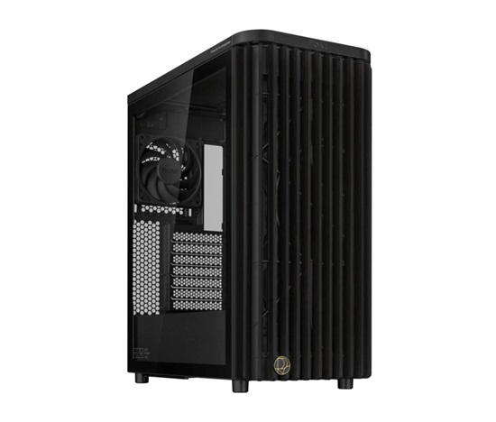 BAZAR ASUS case PROART PA401 WOOD TG, Mid Tower, ATX, 1xUSB-C Gen2x2, 2xUSB 3.0, 2x 160mm Fan, černá - Komplet